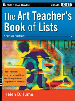 cover image of The Art Teacher's Book of Lists